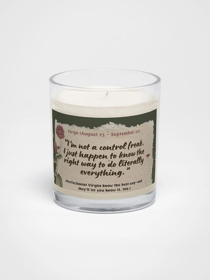 Virgo - Zodiac Candles product image (1)