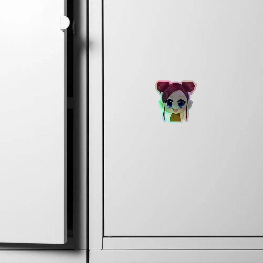 Ahsila Chibi Emote Holo product image (4)