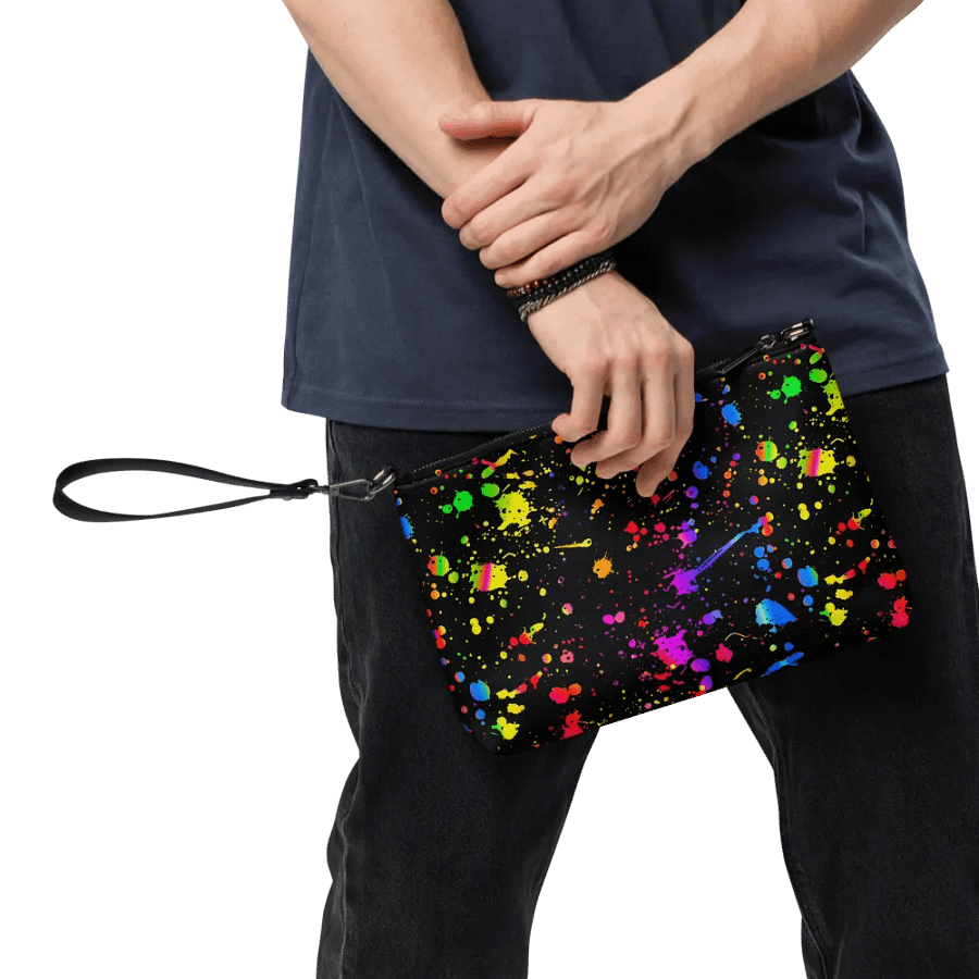 Neon Splatter Burst Crossbody Bag product image (8)