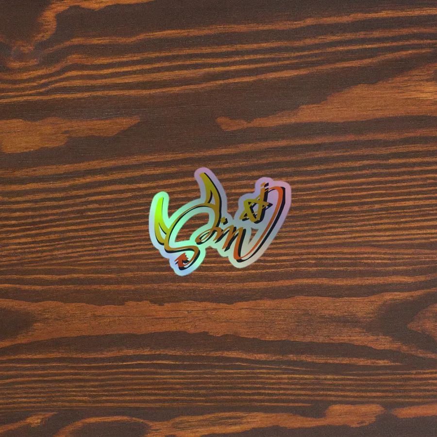 Sin: Kiss-Cut Holographic Sticker product image (5)