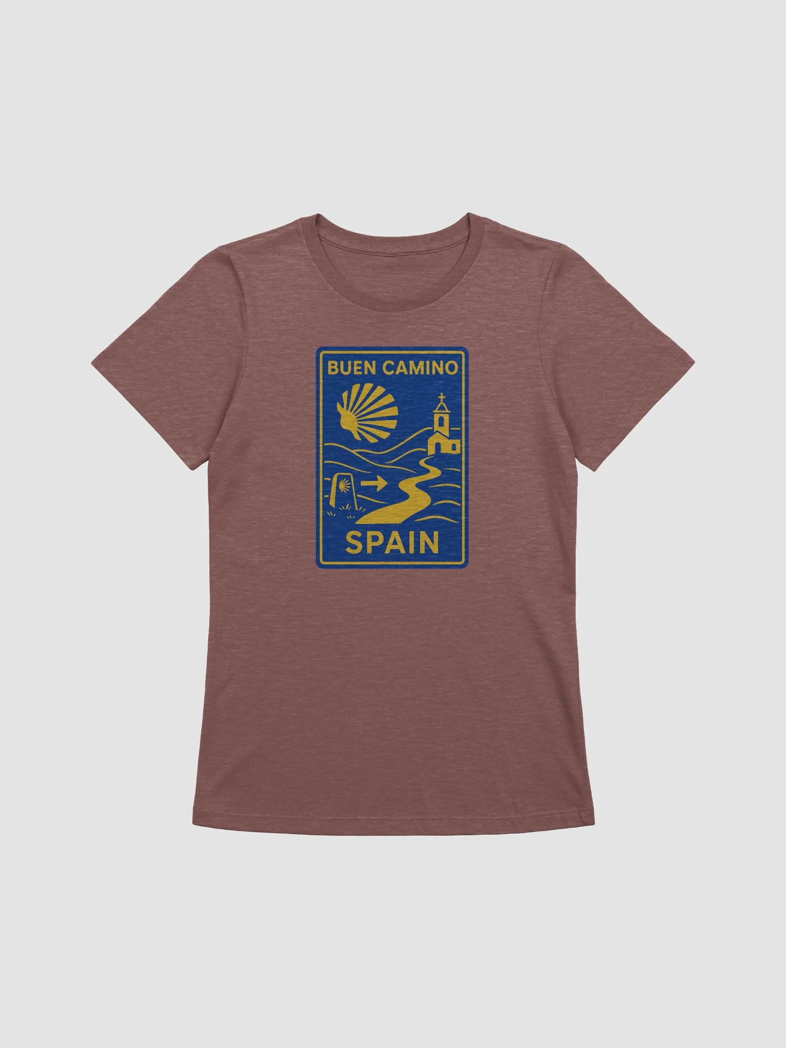 Buen Camino Francés - Womens Relaxed Fit Tee product image (3)