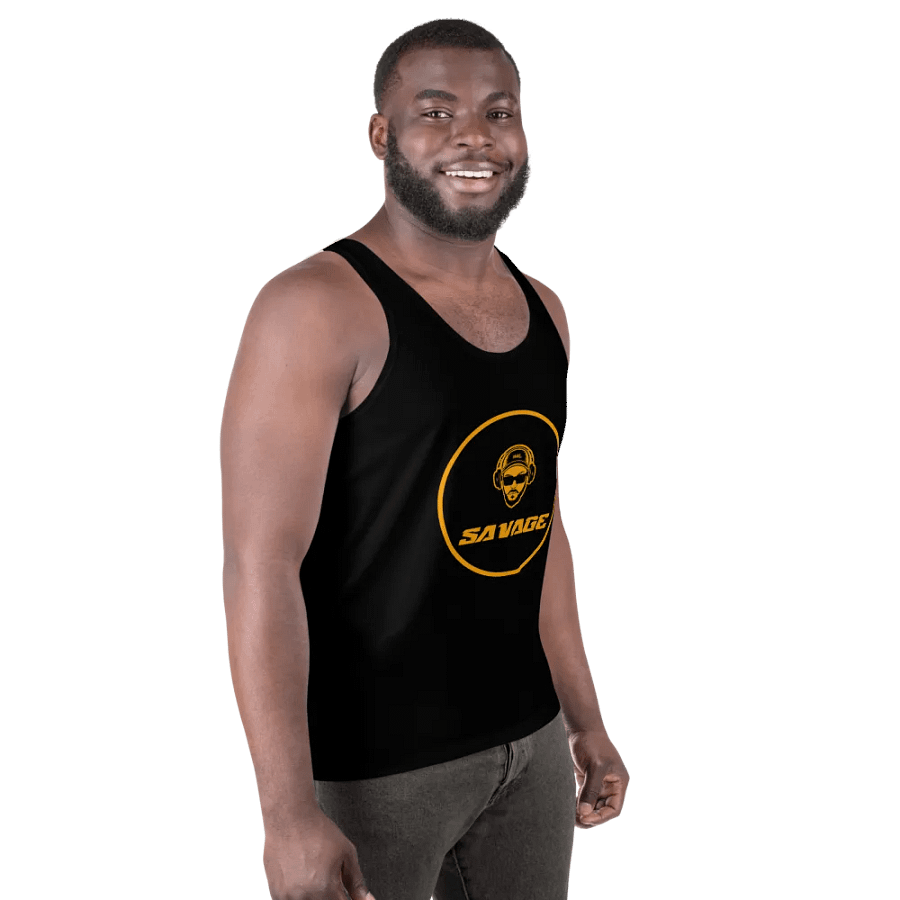 Savage Tank Tee (Gold) product image (7)