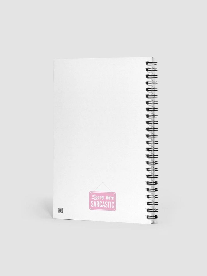 'You're About as Useful as a White Crayon' Spiral Notebook product image (2)