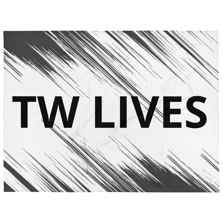 TW LIVES Diagonal Throw Blanket product image (1)
