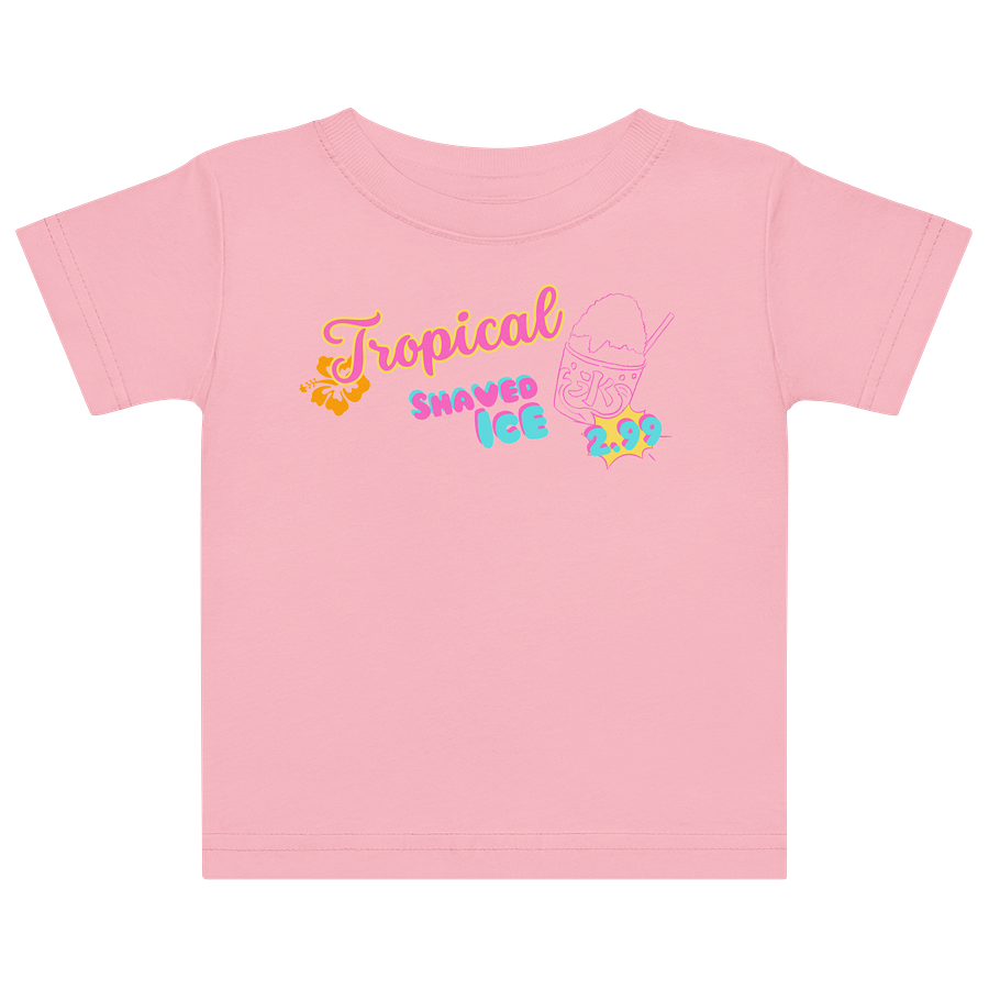 Shaved Ice Baby Tee in Pink product image (1)