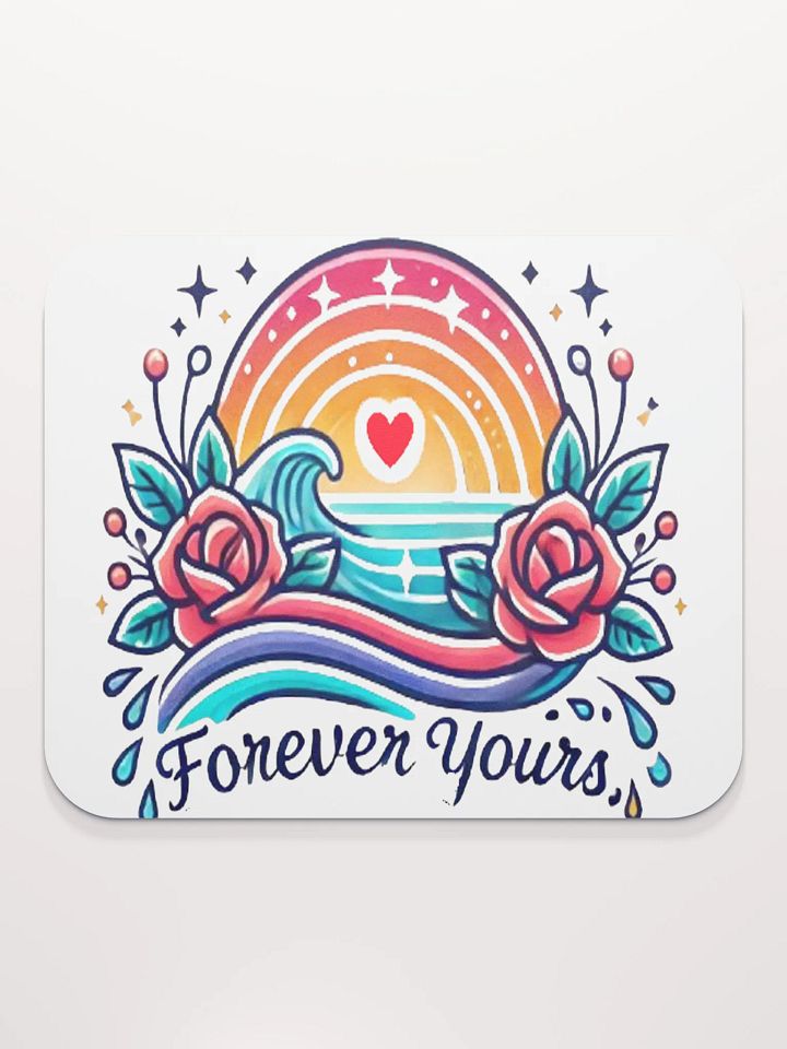 Melodic Heart Mouse Pad product image (2)