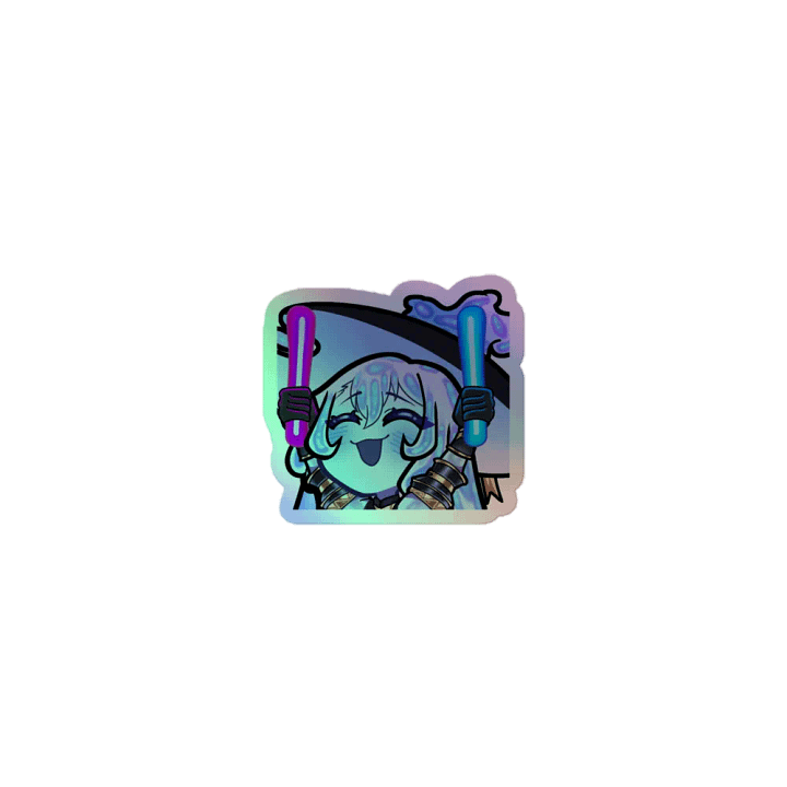 Neba Emote Sticker: Rave Holo Ver. product image (1)