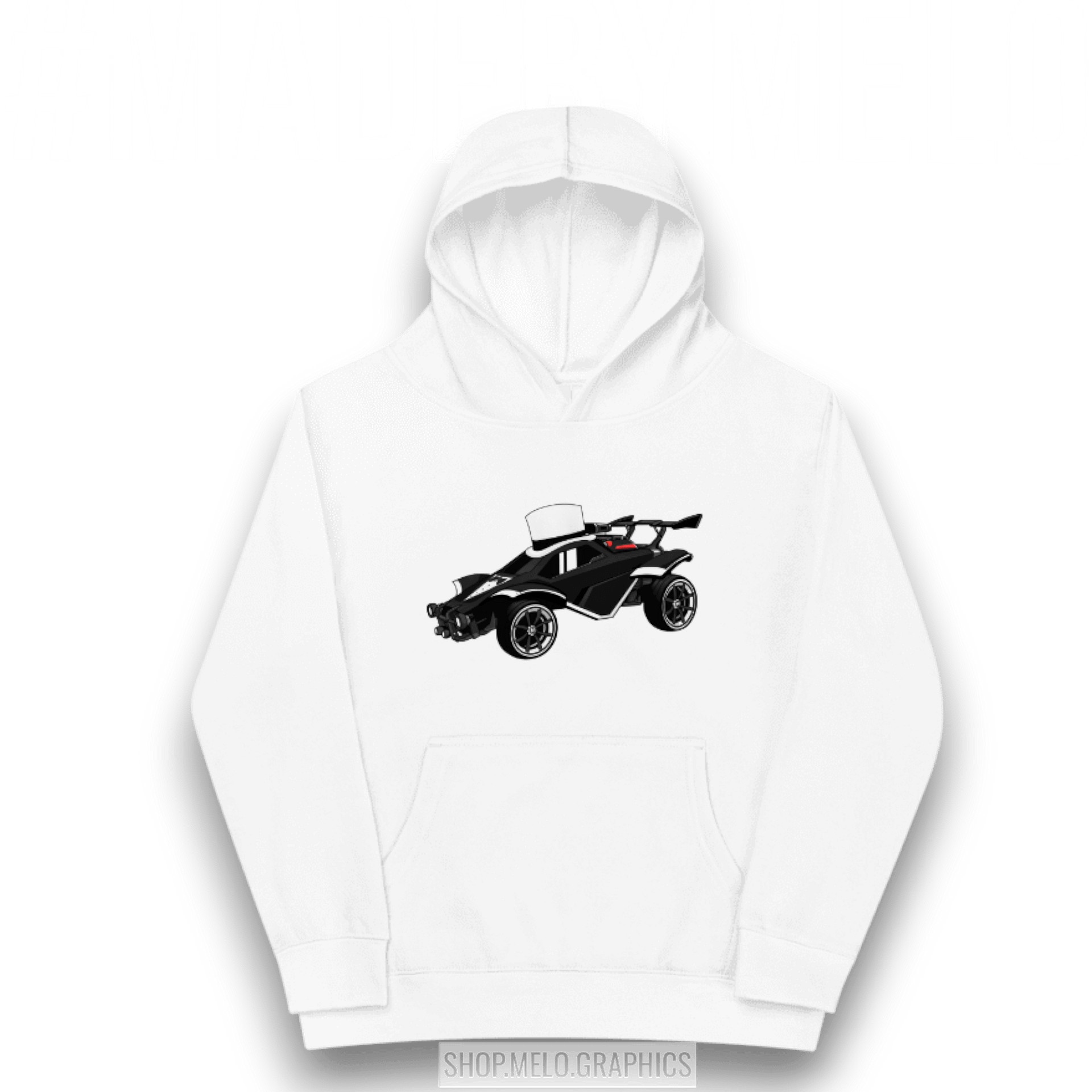 Fancy Carball Bot - Kids Hoodie | #MadeByMELO product image (5)