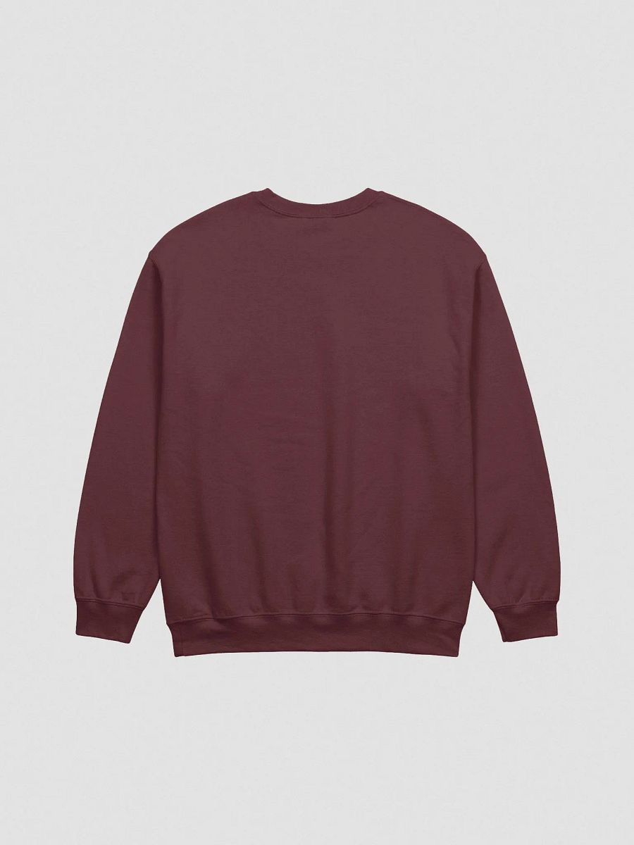 BUSY-BRAINED. (lg. maroon bubble design) embroidered crewneck product image (3)