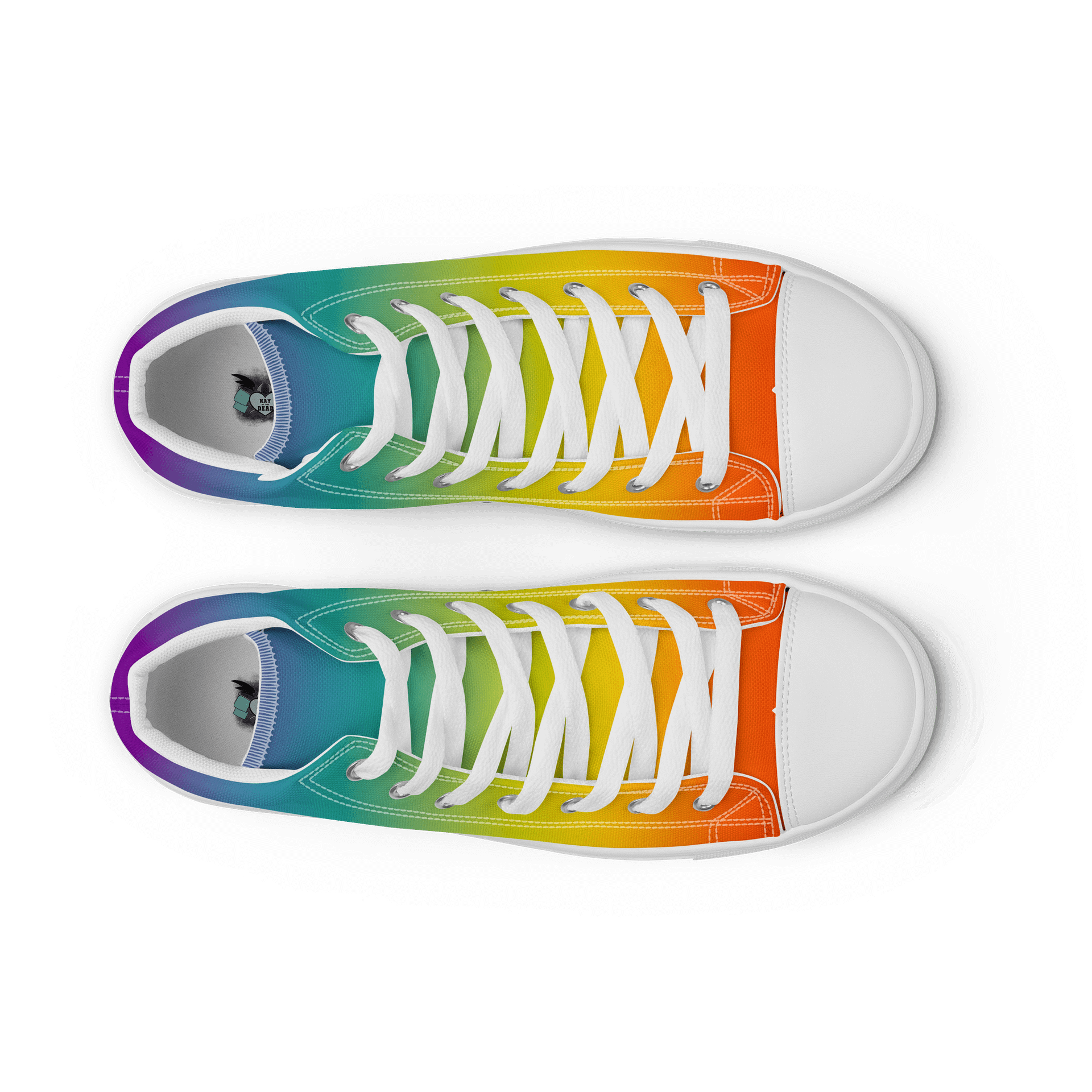 Kay_of_the_Dead Pride Logo Men's High Tops product image (9)