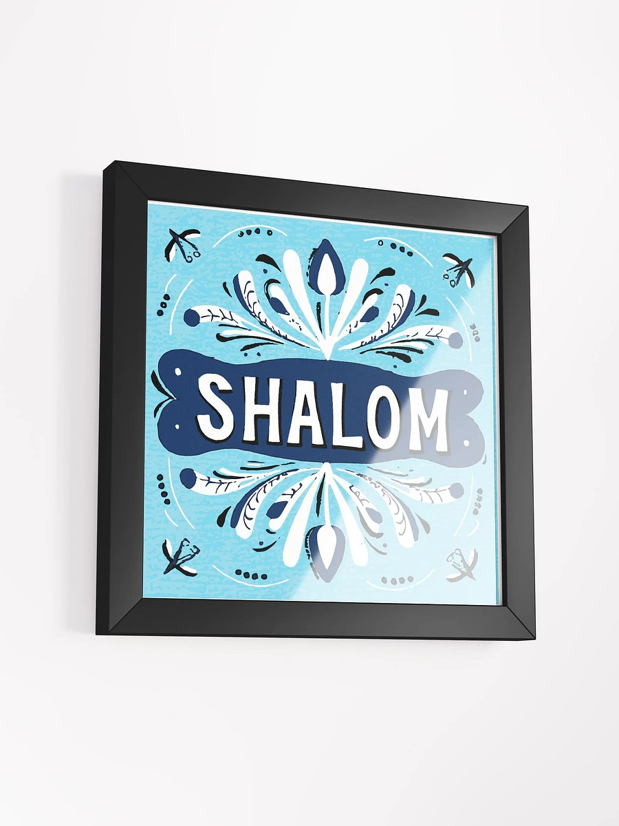 Shalom Framed Wall Art Print (Peace) product image (4)