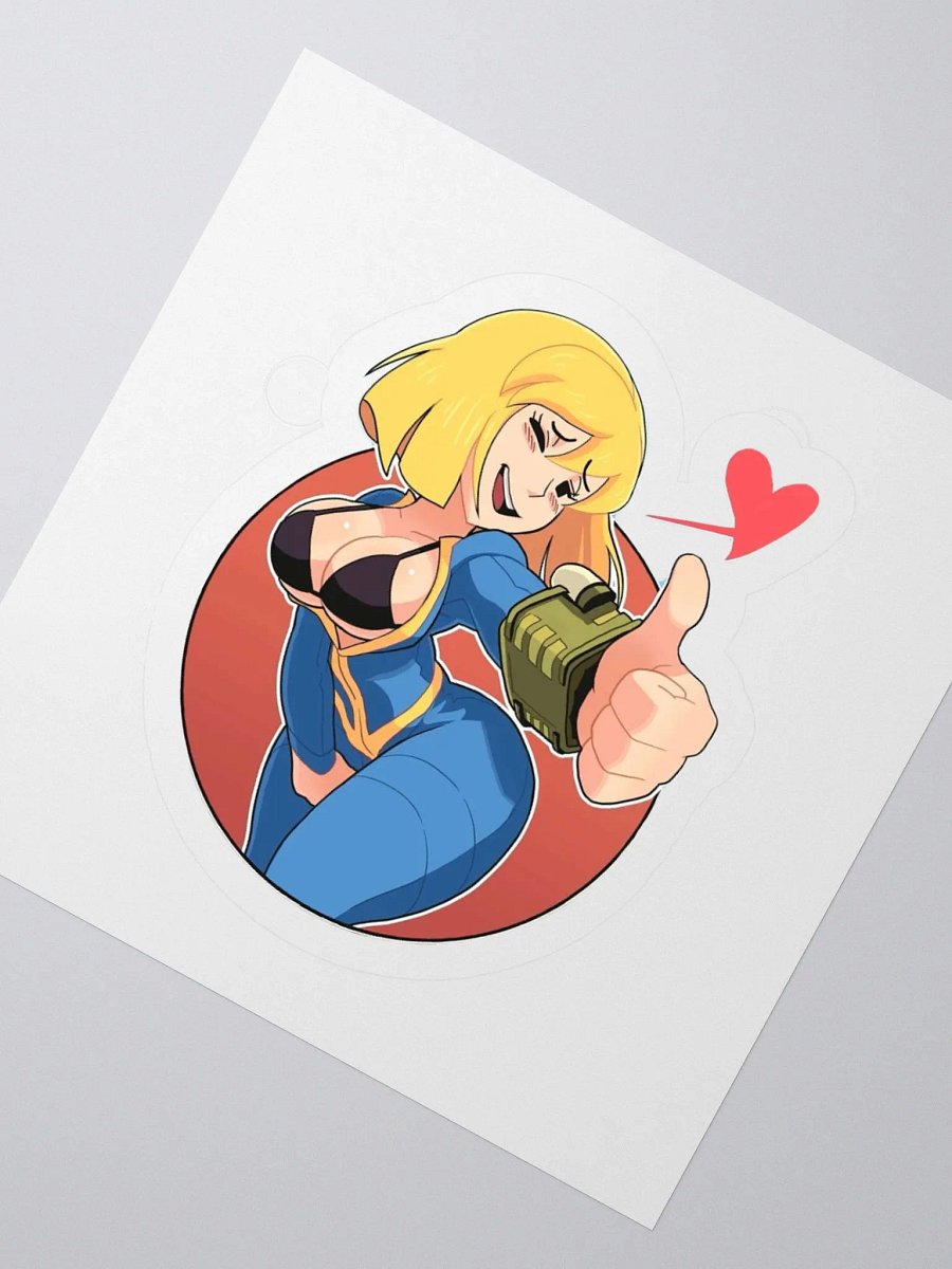 Vault Girl "Fun Time" Sticker product image (2)
