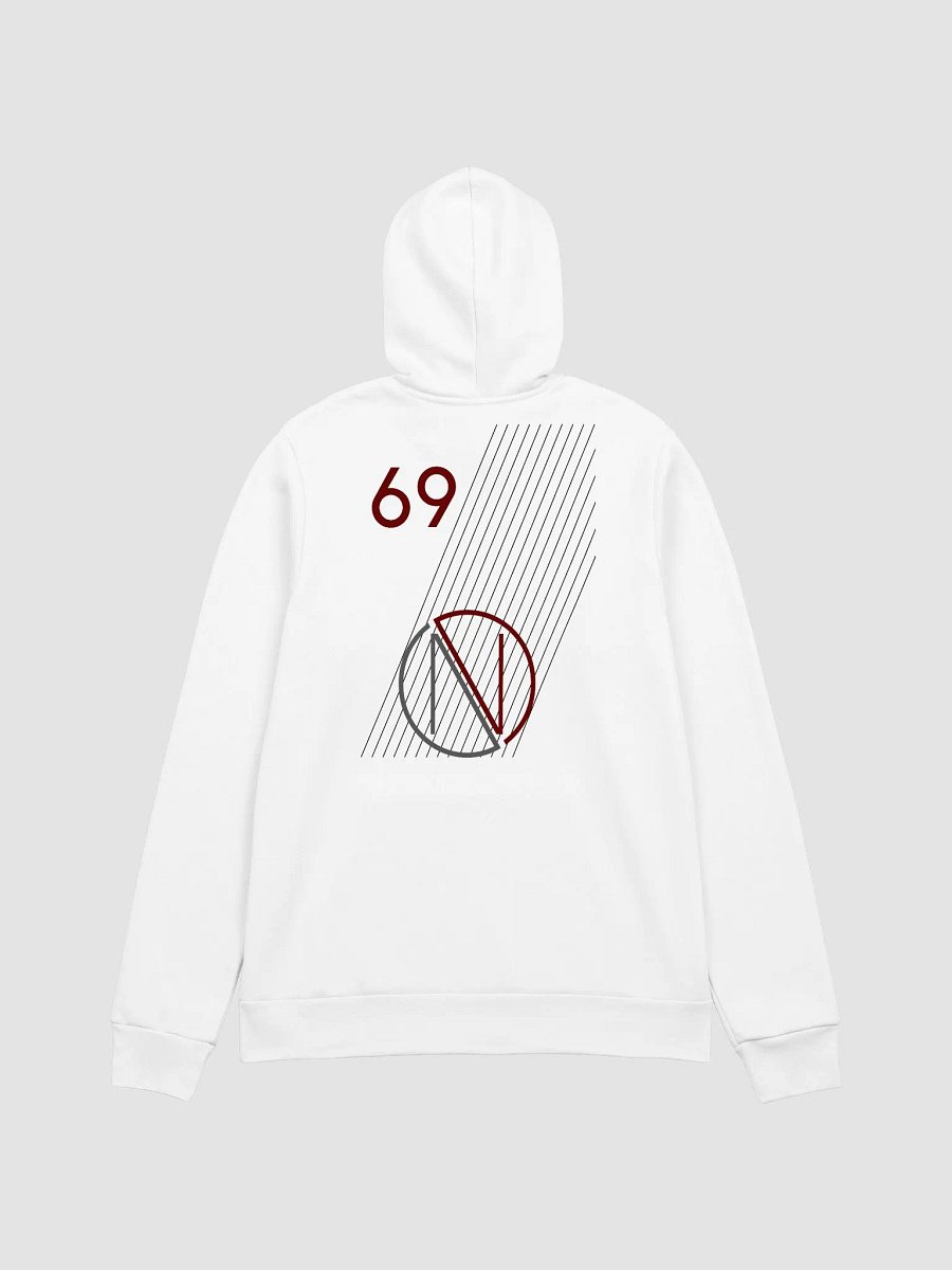 White 69 hoodie product image (2)
