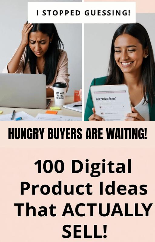 100 Profitable Digital Product Ideas For Hungry Buyers! product image (5)