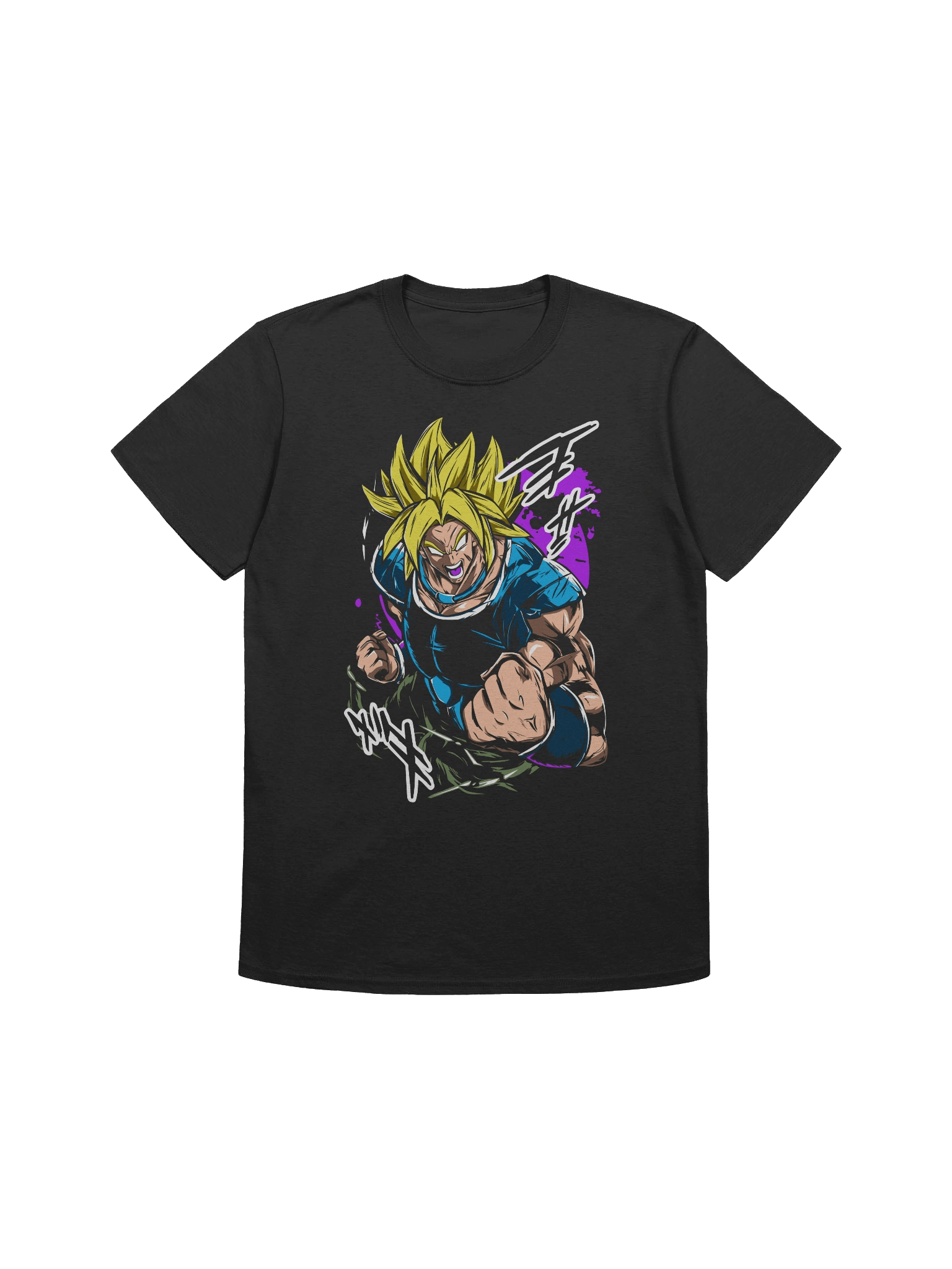 Dragon Ball Z – Super Saiyan Fury Strike – Gildan Softstyle T-Shirt product image (1)