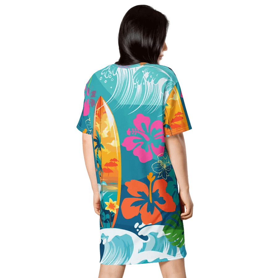 Tropical Escape T Dress product image (2)