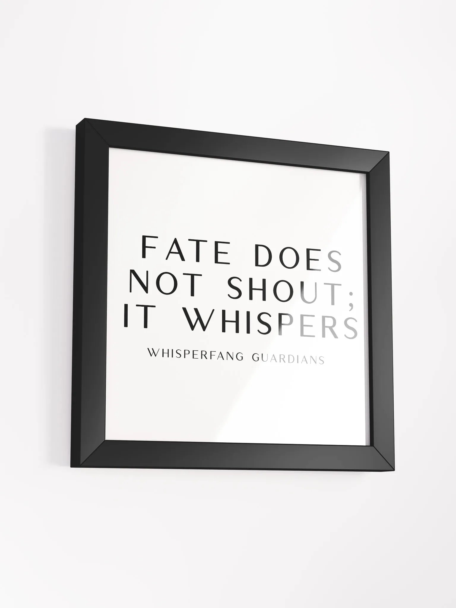 Whispering Fangs Proverb Framed Collection - Fate product image (3)