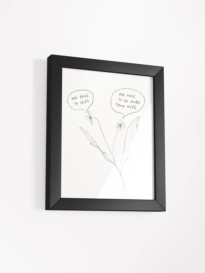 More Than Hope Framed Art Print product image (2)