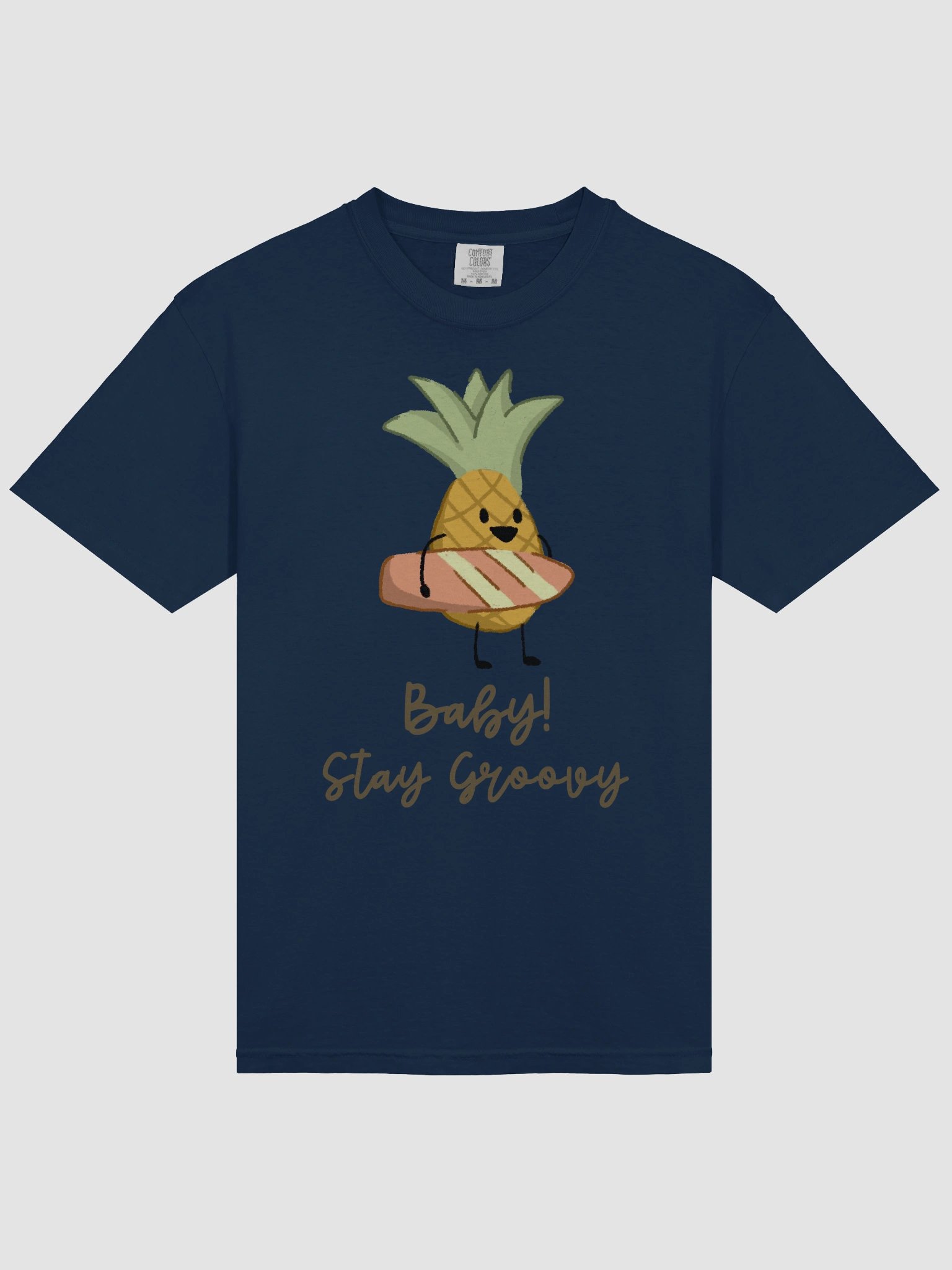 Groovy Pineapple Surf T-Shirt product image (19)