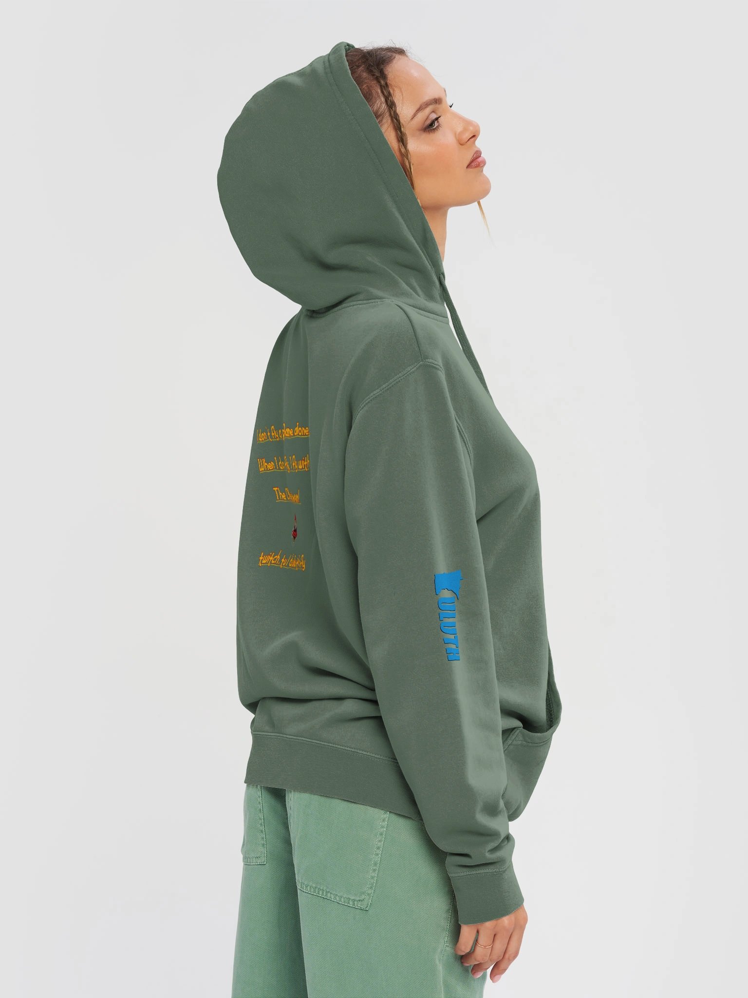 DuluthFly Rooster Shield Hoodie product image (5)