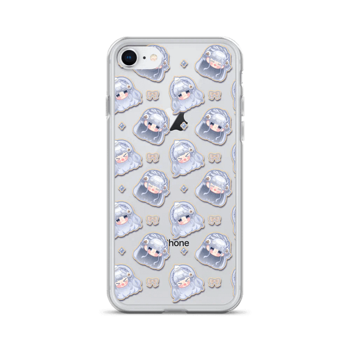 Blue - Clear iPhone® Case product image (1)