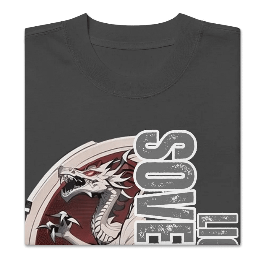 Team whte premium oversized tee product image (34)