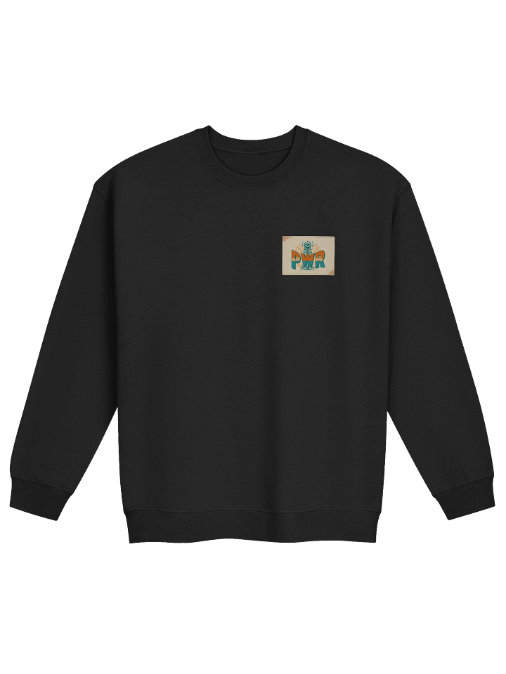 Men's Black PWR Radio Tower Crew Neck 5x product image (1)