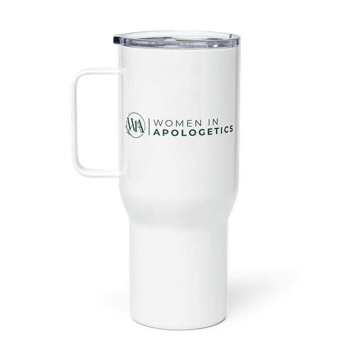 Women in Apologetics Travel Mug with Straw product image (1)