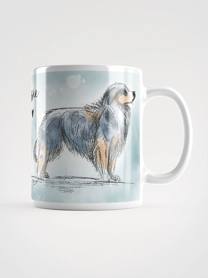 Hand Drawn Aussie Love White Glossy Mug product image (2)