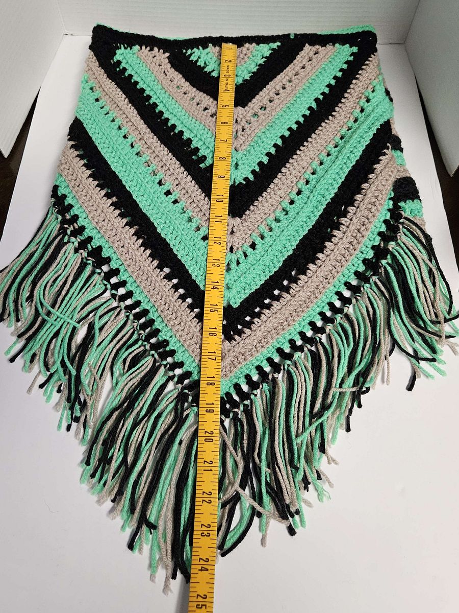 Crochet Wild Oleander Hooded Scarf product image (10)