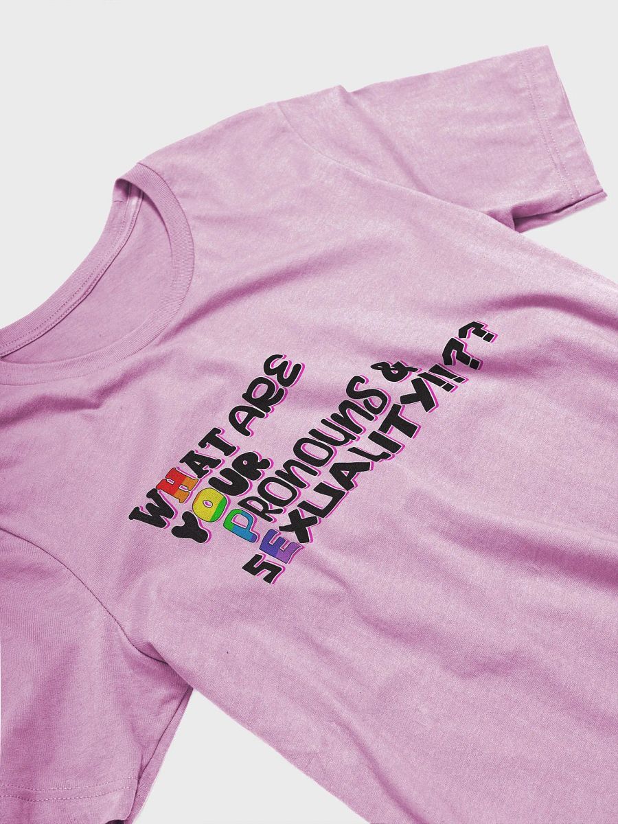 WHAT ARE YOUR PRONOUNS AND SEXUALITY!? pink product image (3)