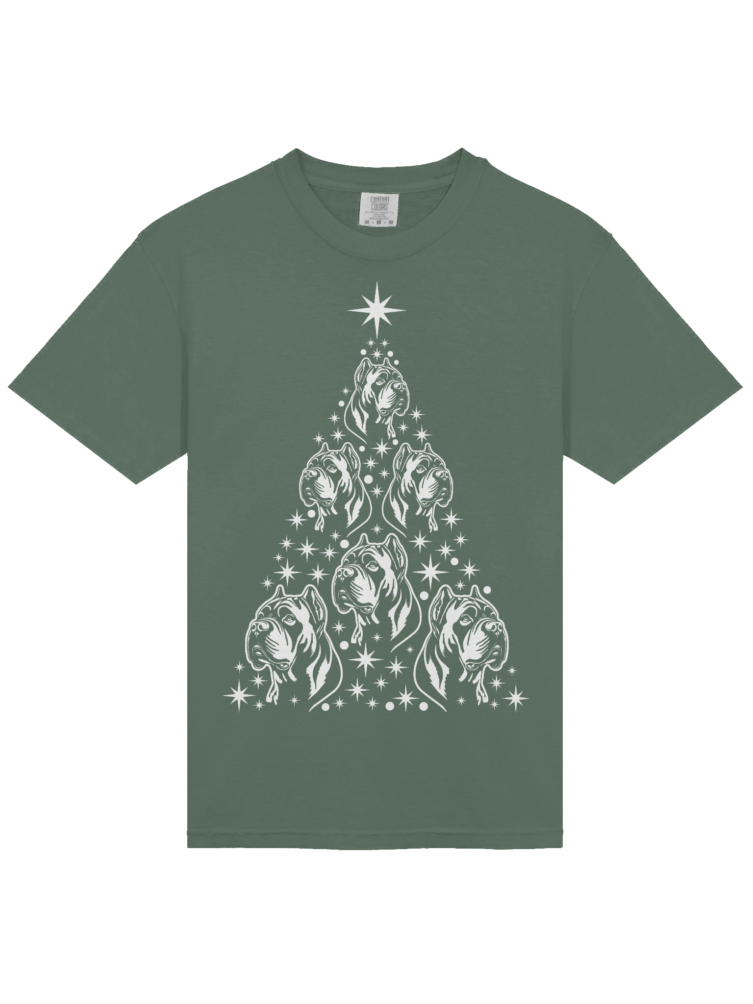 Cane Corso Christmas Tree T-Shirt product image (5)