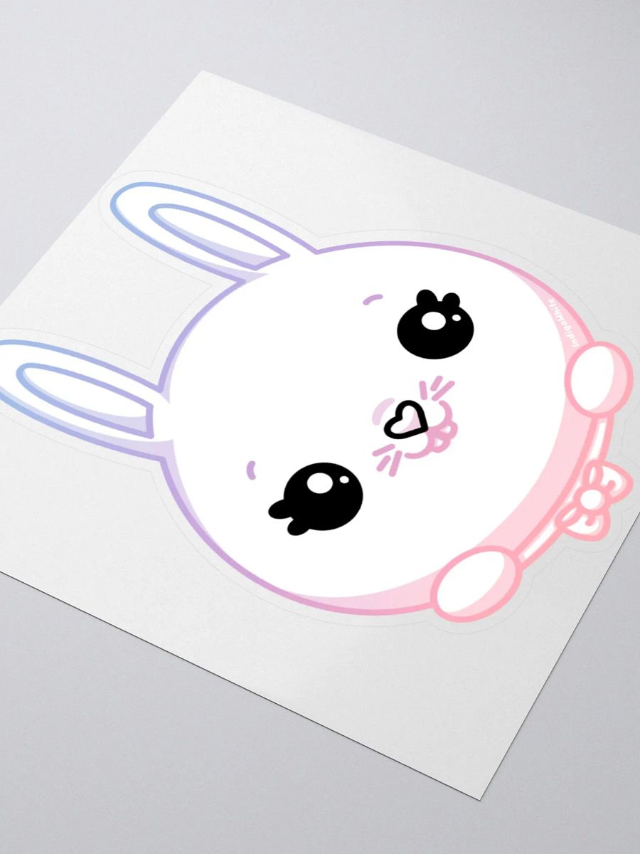 Sunset Bunny Sticker product image (8)