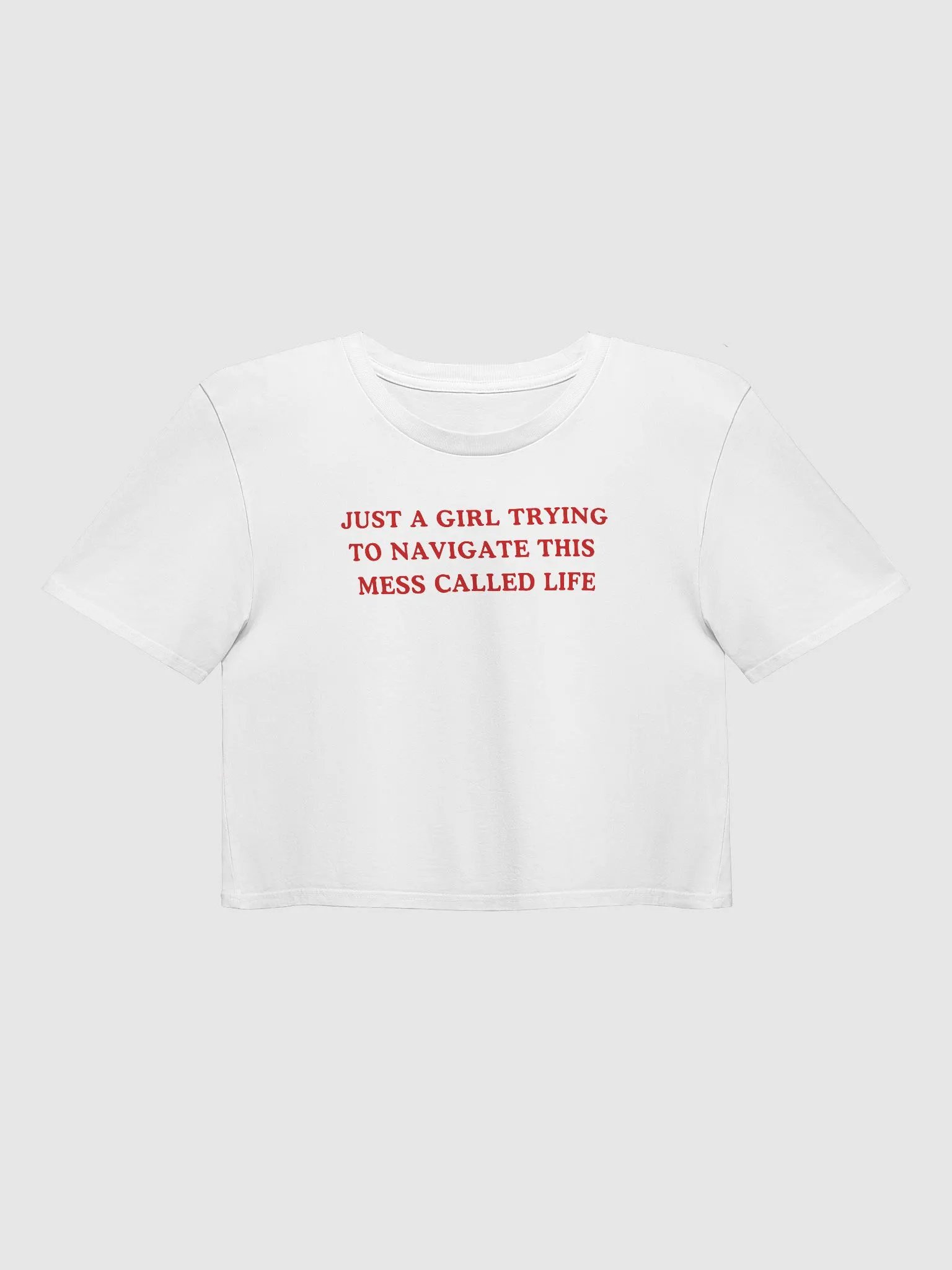 Mess Life Women's Crop Top product image (4)