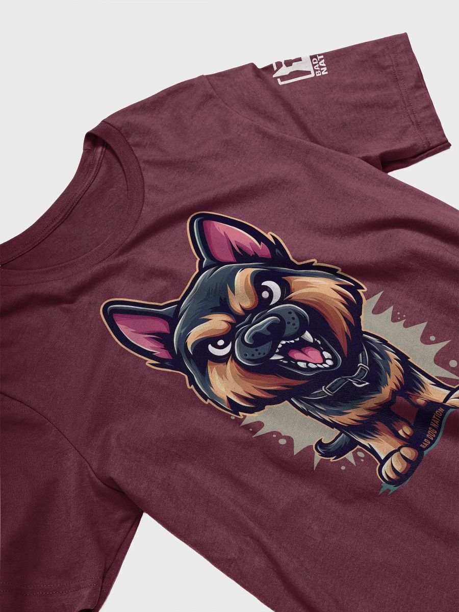 German Shepherd Angry Pup - Premium Unisex T-shirt product image (3)