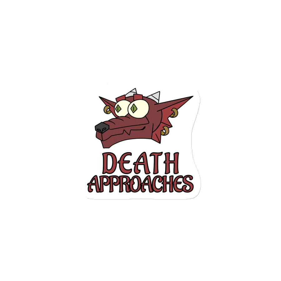 Kobold Grinder "Death Approaches" Magnet product image (1)