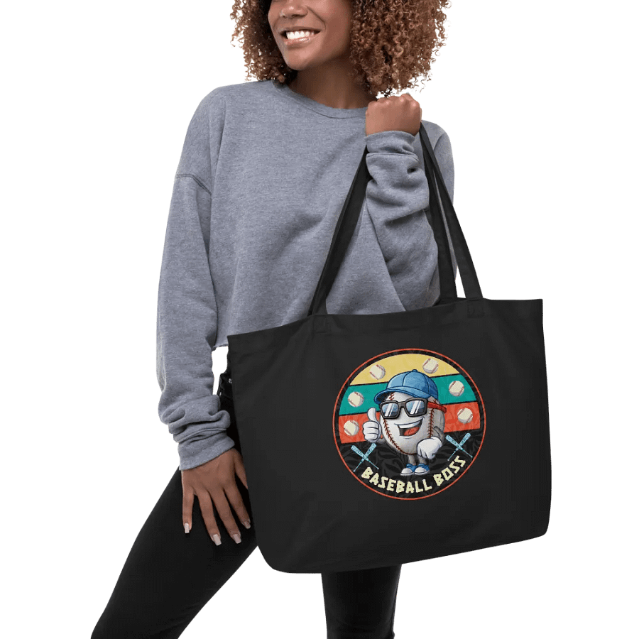 Baseball Boss Eco Tote product image (3)