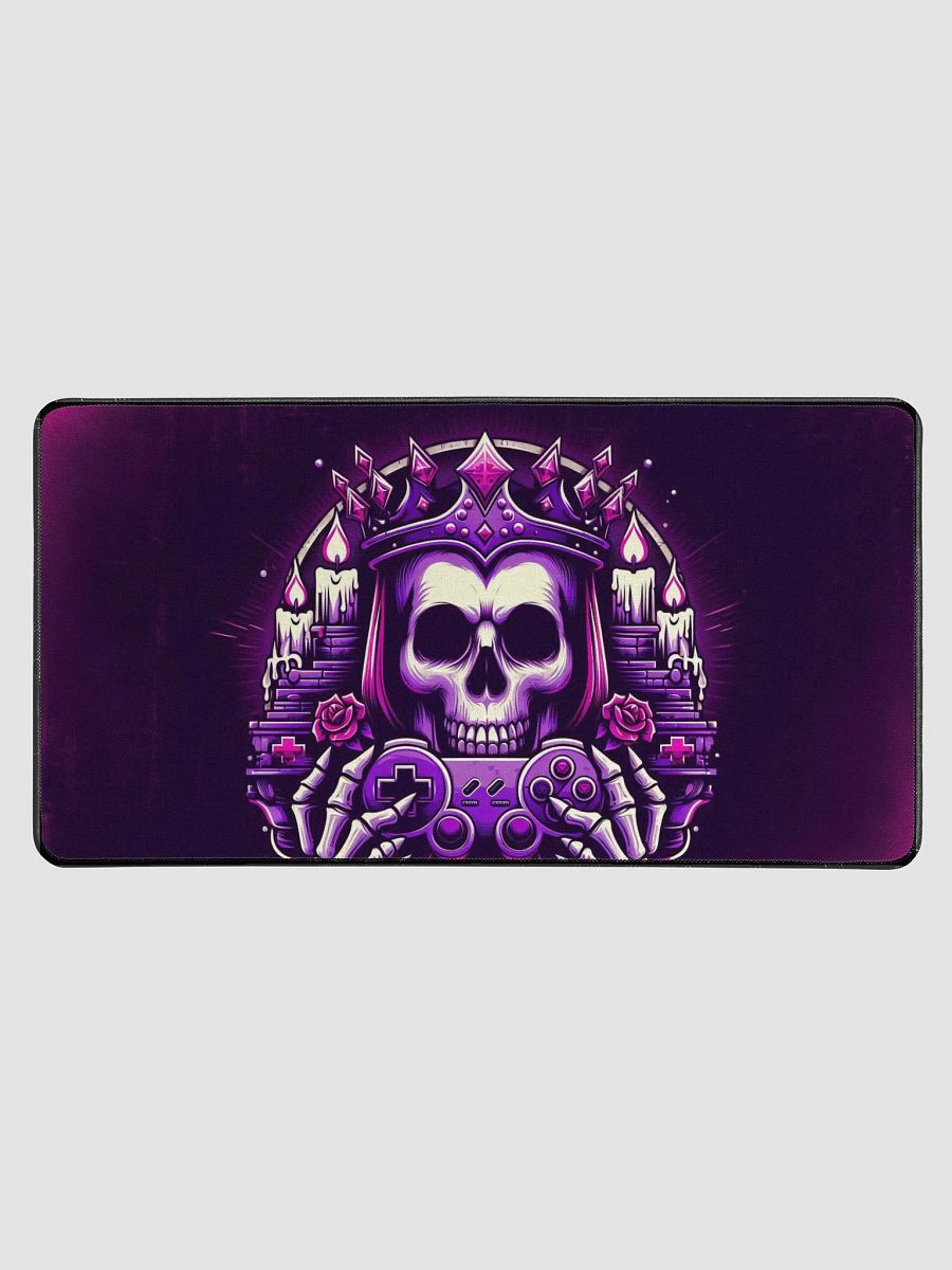 Purple Gaming Skeleton Desk Mat product image (1)