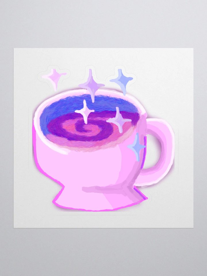 Magical Coffee Harbingerofbeth Sticker designed by Altogirl2019 product image (1)