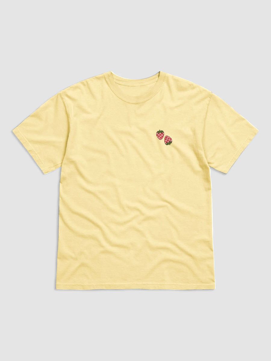 checkered strawberries printed shirt product image (5)