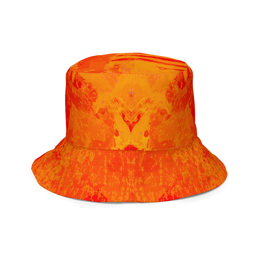 Swirling Sunset Reversible Bucket Hat product image (4)