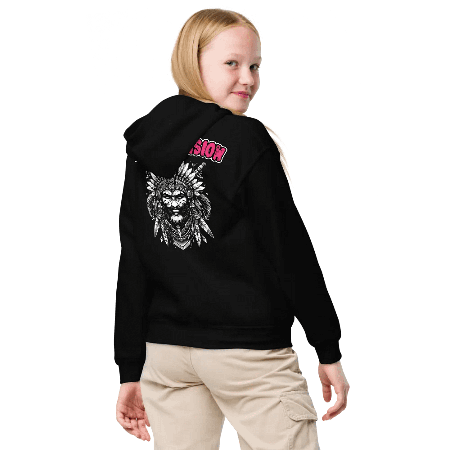 Warrior Back Kid Hoodie product image (3)