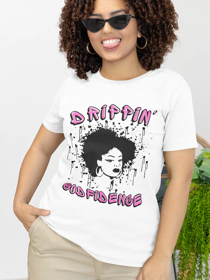 Pink- Drippin' Godfidence T-Shirt product image (11)