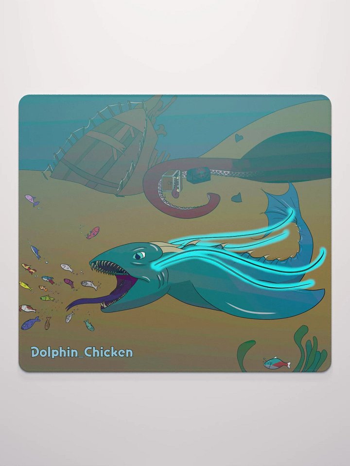 Dolphin's Water Dragon Mouse Pad product image (2)