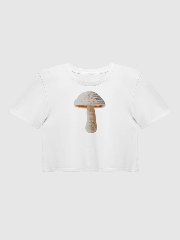 CozyAvocado Women's Premium Mushroom Crop Top #7 product image (4)