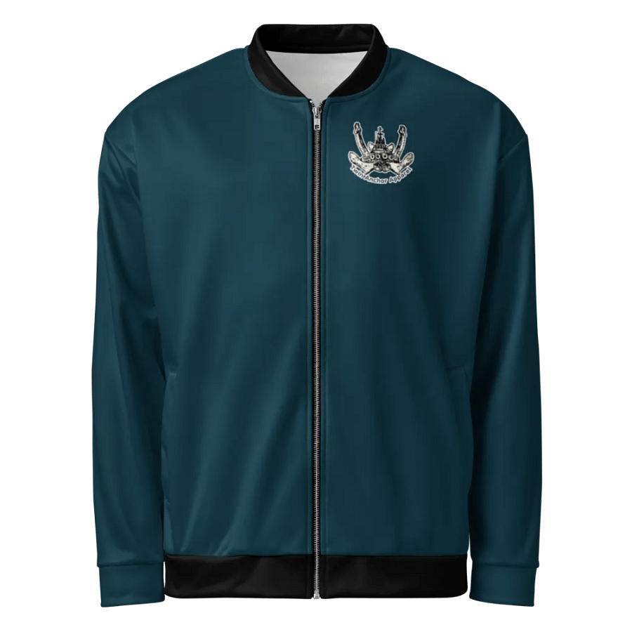 Tug Response Triangle-Mt Raine- PNW blue Bomber Jacket product image (2)