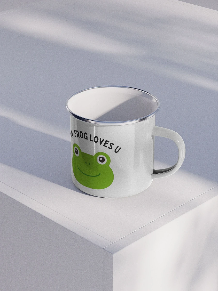 Mr. Frog Encouragement Enamel Mug product image (3)