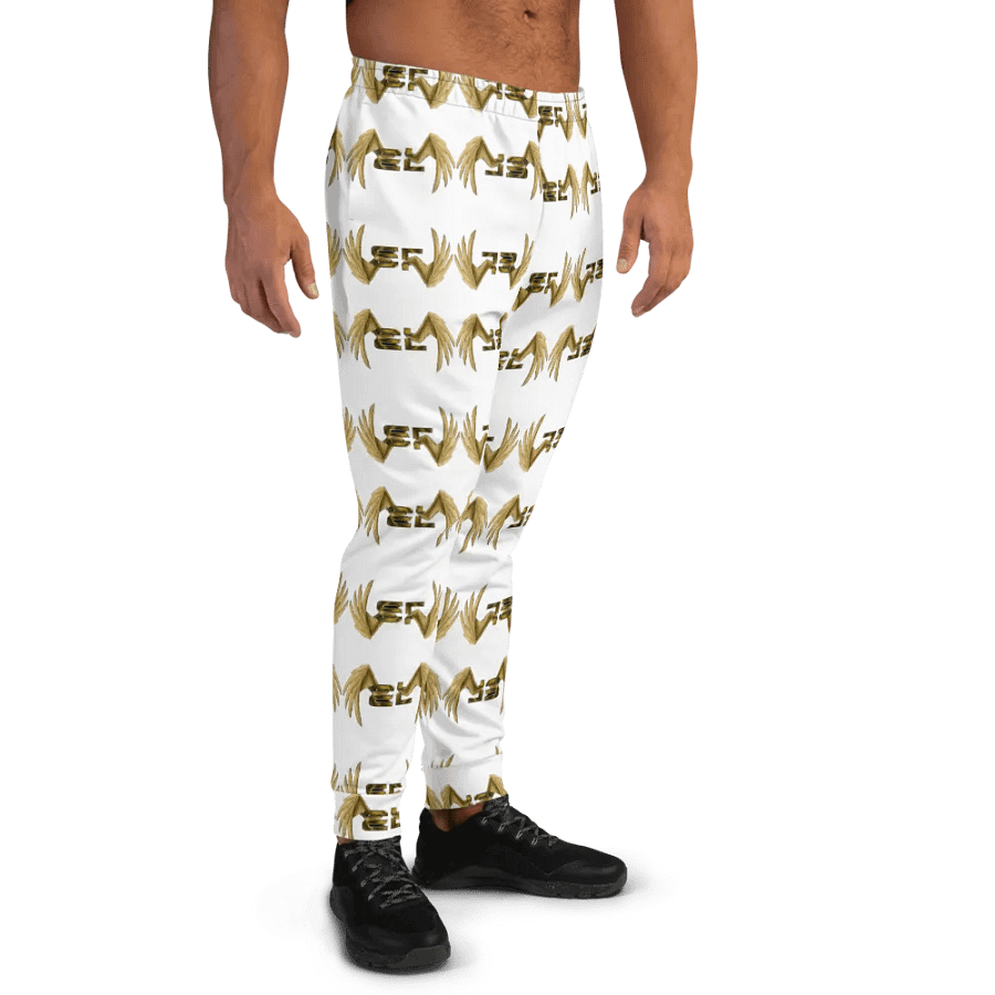 Golden Ornate Symmetry Men's Joggers product image (5)