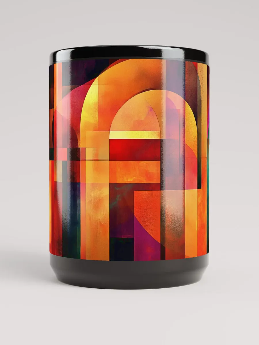Vibrant Geometric Fusion Mug product image (5)