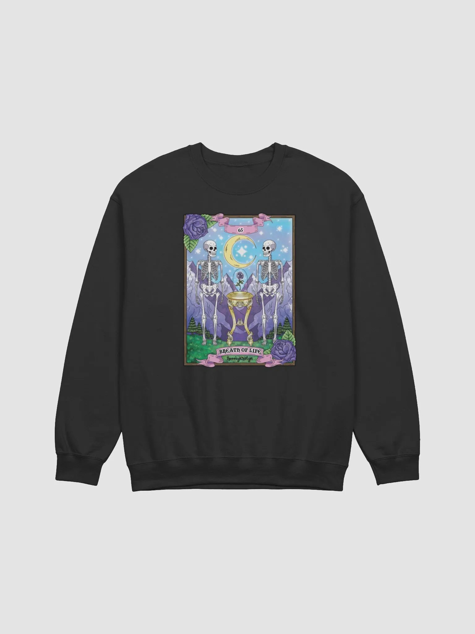Breath of Life Tarot Crewneck product image (1)